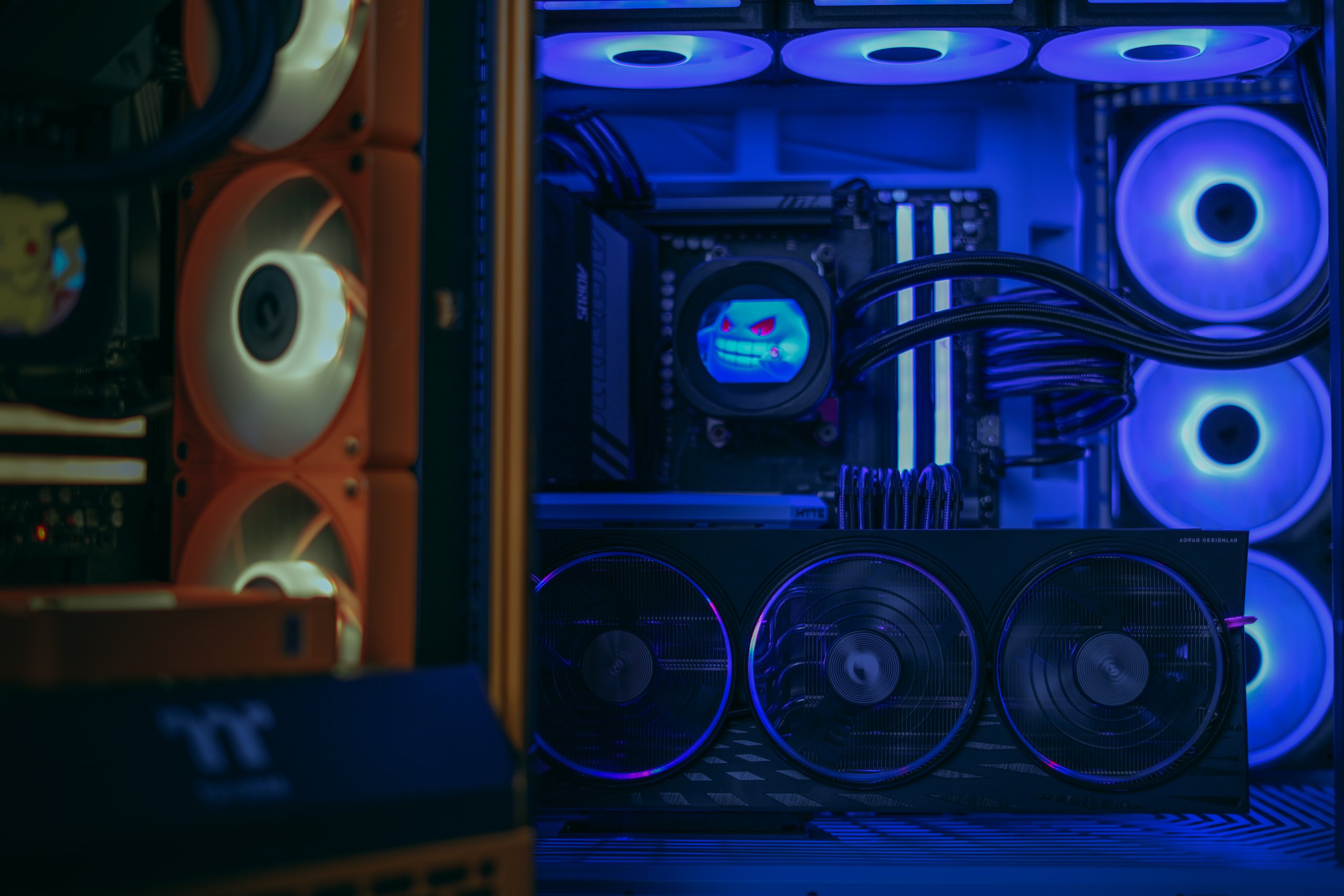 PC shot close-up