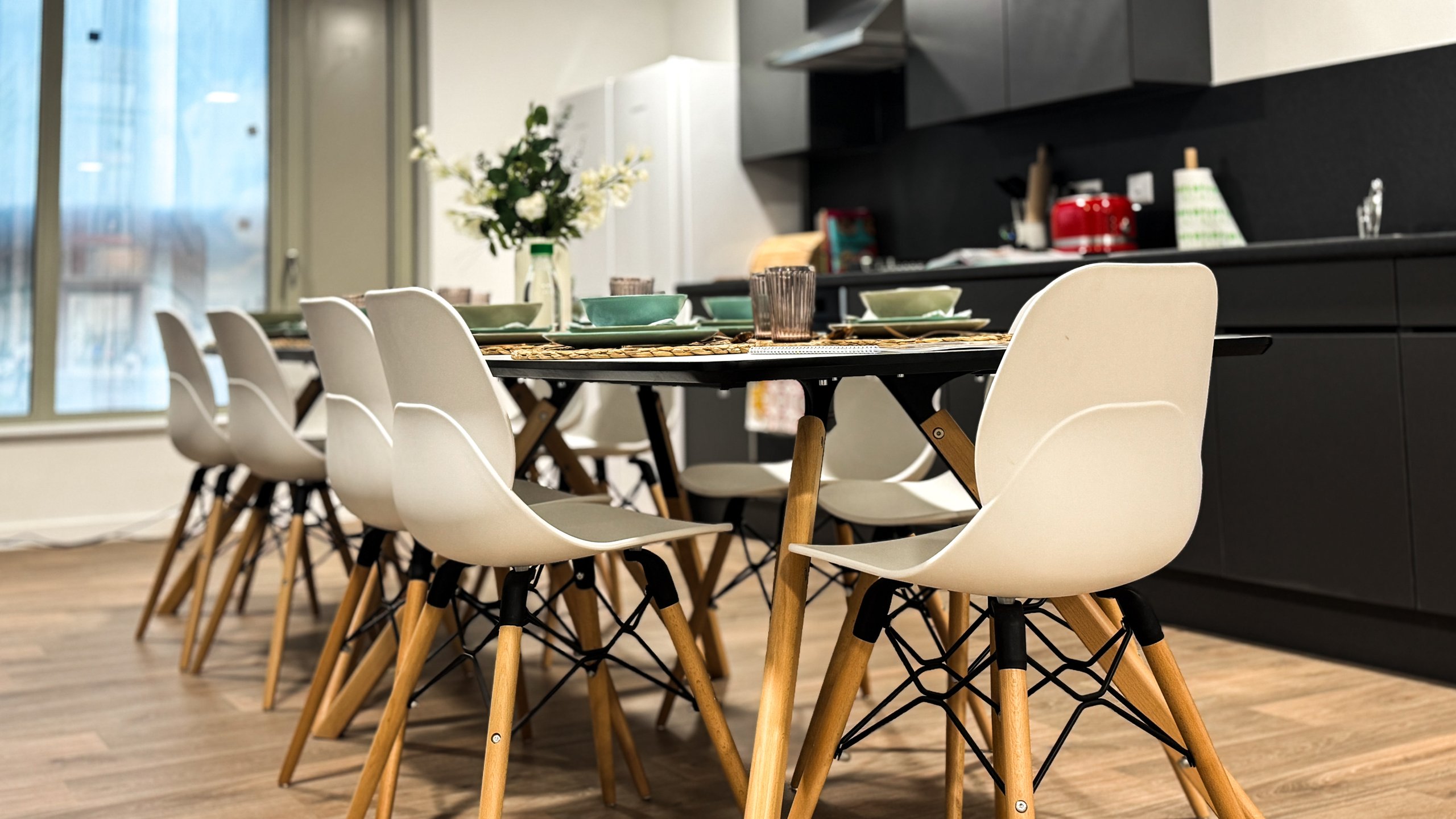 Community dining area