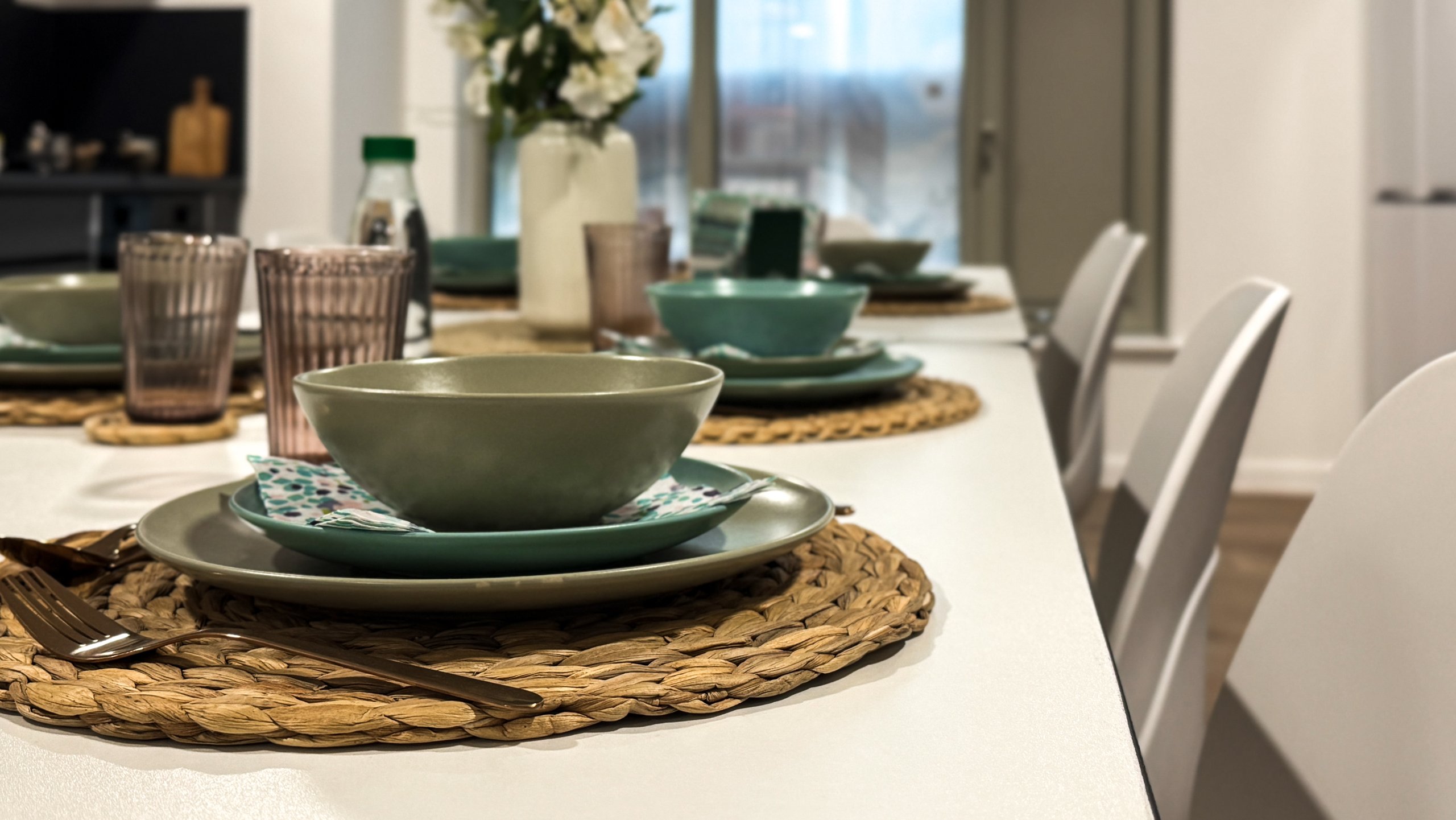 Stylised dinning room table